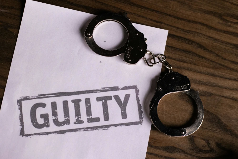 lack of evidence in court