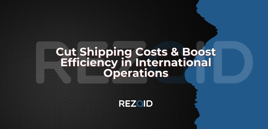 Cut Shipping Costs & Boost Efficiency in International Operations