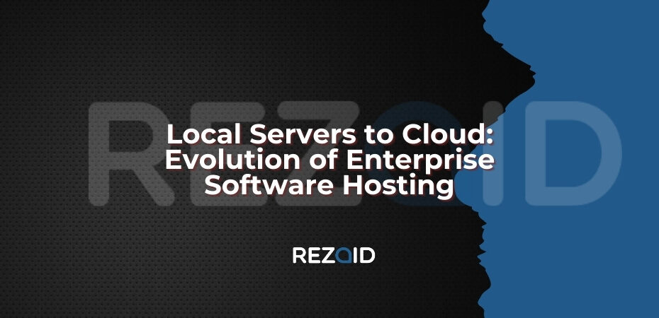 Local Servers to Cloud Evolution of Enterprise Software Hosting